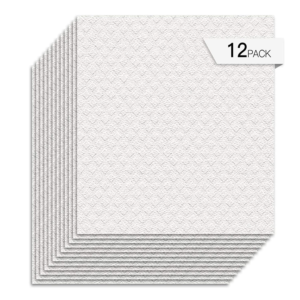 Sustainable Cellulose Dish Towel 12 Pcs Set